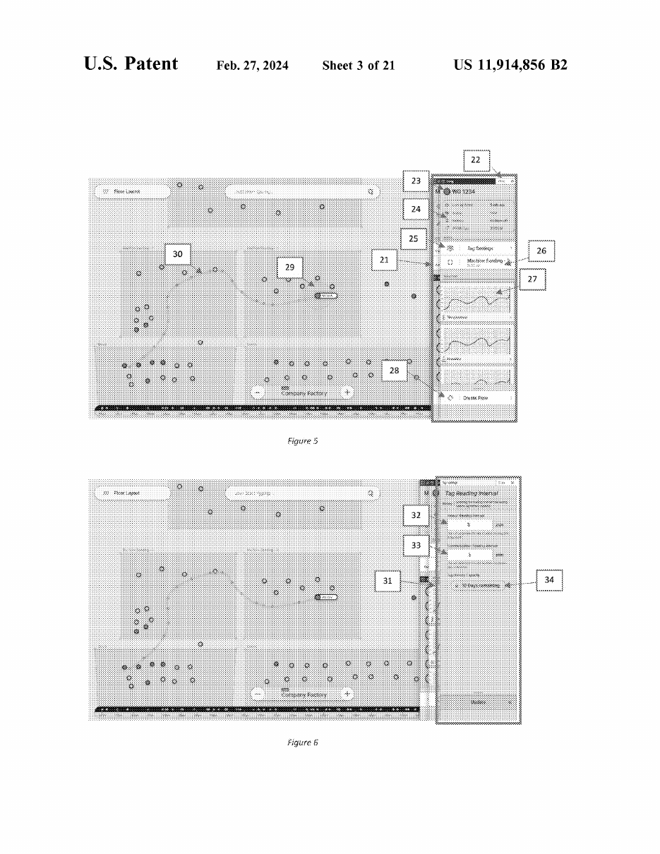 FIG. 4, Zone panel and operational spatial controls.